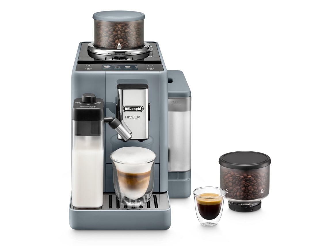 Máquina de Café Automática DELONGHI Rivelia EXAM440.55.G (19 bar - 13 Níveis de moagem)