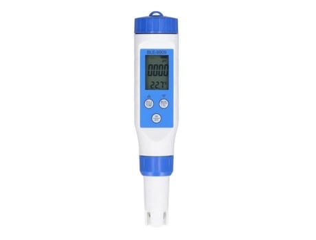 AKOZON Testador de Qualidade Da Água 5 em 1 Medidor de Teste de Água Bluetooth5.2 Ph Tds Ec Sal Temperatura App Controle Caneta Teste
