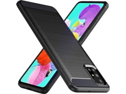 Capa Samsung Galaxy A51 HONGWE. Preto