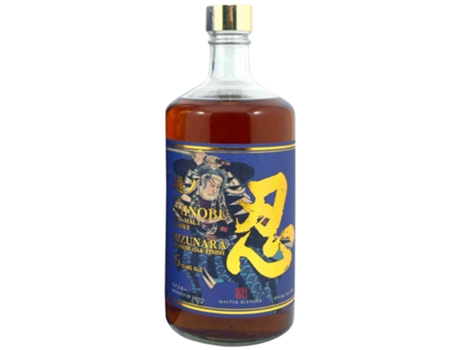 Whisky SHINOBU DISTILLERY Single Malt Shinobu Distillery Shinobu Mizunara Pure Malt 15 Anos (0.7 L - 1 unidade)