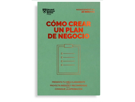 Livro Cómo Crear Un Plan De Negocio de Harvard Business Review (Espanhol)