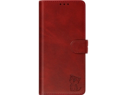 Capa Samsung Galaxy A13 5g Ushion Livro Vermelho