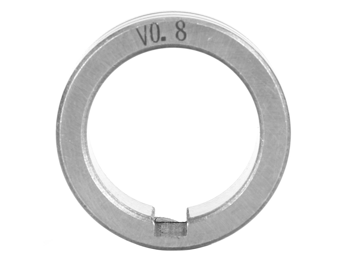 Roda guia de alimentação de arame de solda com rolo duplo de 0,8/1,0/1,2 mm para fornecimento de arame de solda