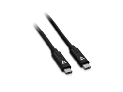 Cabo de Dados V7 (USB-C - 2 m - Preto)