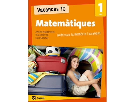 Livro vacances 10. Matemátiques 1º Eso