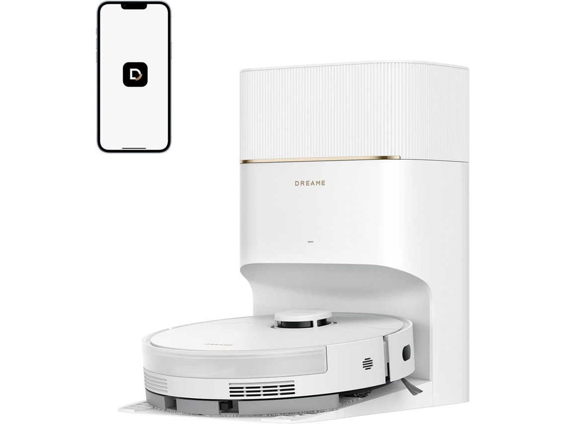 Dreame D20 Pro Plus Rld43sd Robot Aspirador Lavagem Branco 13000 Pa Lidar Base Esvaziamento Automático