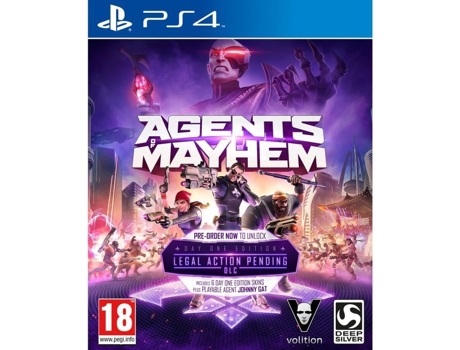 Jogo Agentes Do Mayhem Ps4