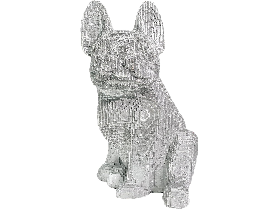 Estátuas De Cães Para Exterior | Estatuetas De Buldogue Francês Para Decoração Estatueta Artística Gokoco