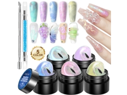 Gel Para Alongamento De Unhas Não Pegajoso, Esmalte Em Gel Esculpível, Ideal Para Modelar E Aplicar.zh696