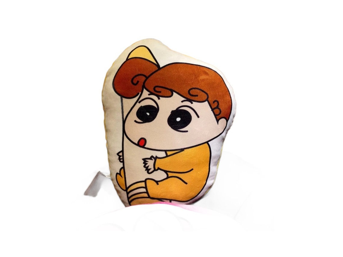 Almofada de Pelúcia Shin chan para Decoração de Casa, Brinquedo Macio, Presente Shiro CHABERLU
