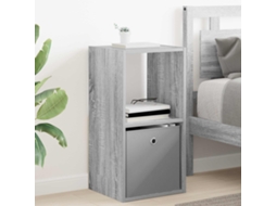 Vidaxl Mesa-de-cabeceira Cinza Sonoma 35 X 32 X 68,5 Cm
