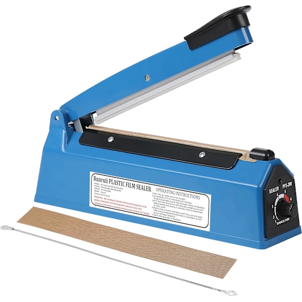 /ea/seladora Térmica Impuls Seladora Manual De Sacos De 12 Polegadas, Para Selagem Térmica De Sacos E Embalagens