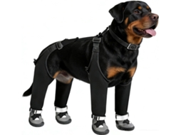 Botas Impermeáveis, Ajustáveis, Respiráveis E Antiderrapantes Cães