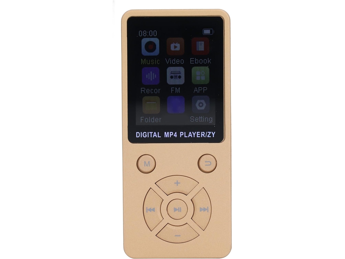 Sxhlseller Leitor De Mp3 Mp4 64gb Com Bluetooth 5 0, Tela De 1, 8 Polegadas, Reprodutor De Música Hifi Sem Perdas, Rádio