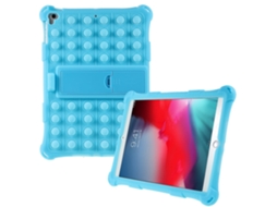 Capa Pop It Fidget Azul Para Ipad 9.7 6 Geração 2018
