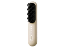 Pente De Cabelo Liso Preguiçoso De Íon Negativo Sem Fio, Pente De Carbono Portátil Sem Danificar O Cabelo Jinyubo Store