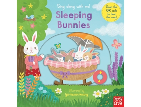 Livro Sleeping Bunnies - Sing Along With Me! - Board Book With Qr Audio Song De Yu-hsuan Huang (inglês - Capa Dura)