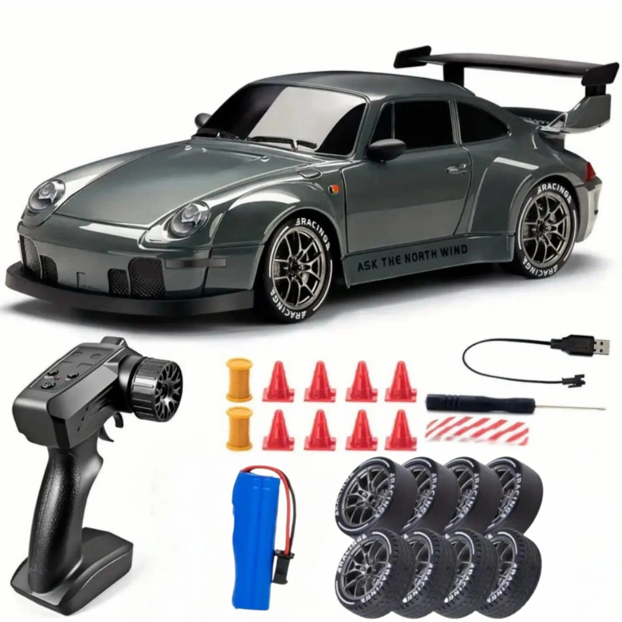 Pneus de Corrida de Carros Flutuantes 4+ Pistas de Obstáculos 10 STELASPLEN