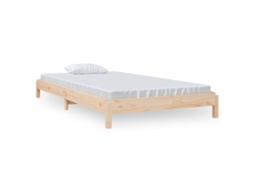 Stack Bed, Stack Beds Vidaxl Marrom Madeira De Pinho (100 X 200 Cm)