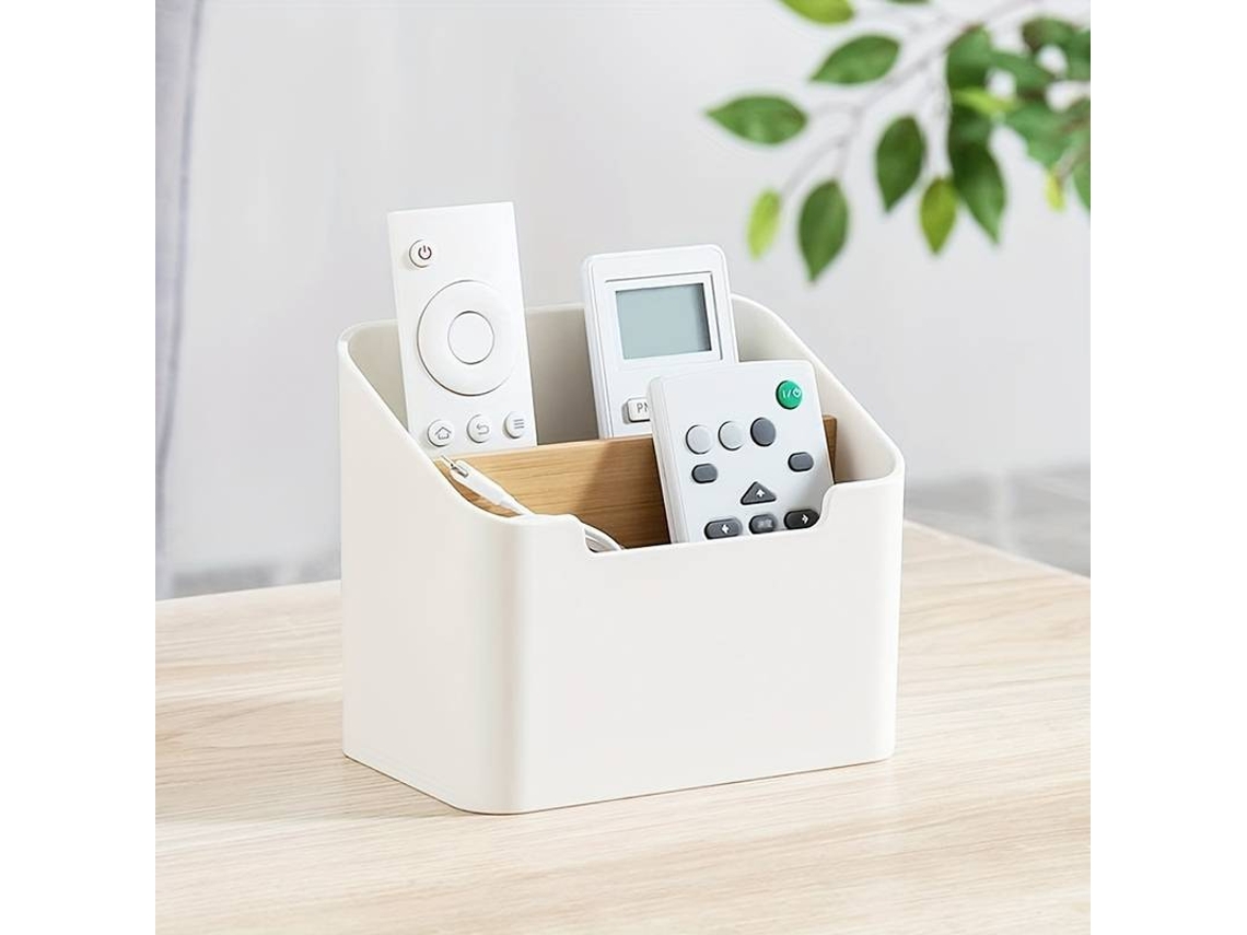 Caixa De Armazenamento Simples Para Mesa, Recipiente Para Armazenamento De Material De Escritório SUNNY SPACES
