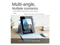 Capa com Teclado LAXISCREED para Ipad
