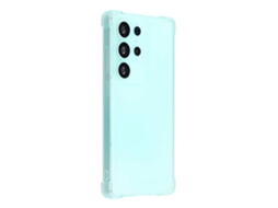Capa Tkdaddy Para Samsung Galaxy S24 Ultra, Capa Traseira De Tpu Fosco Com Recortes Precisos, Transparente E Verde