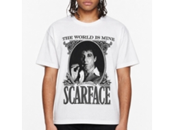 Rockinstone Scarface Movie Dollarface White Adult T-shirt Size:l