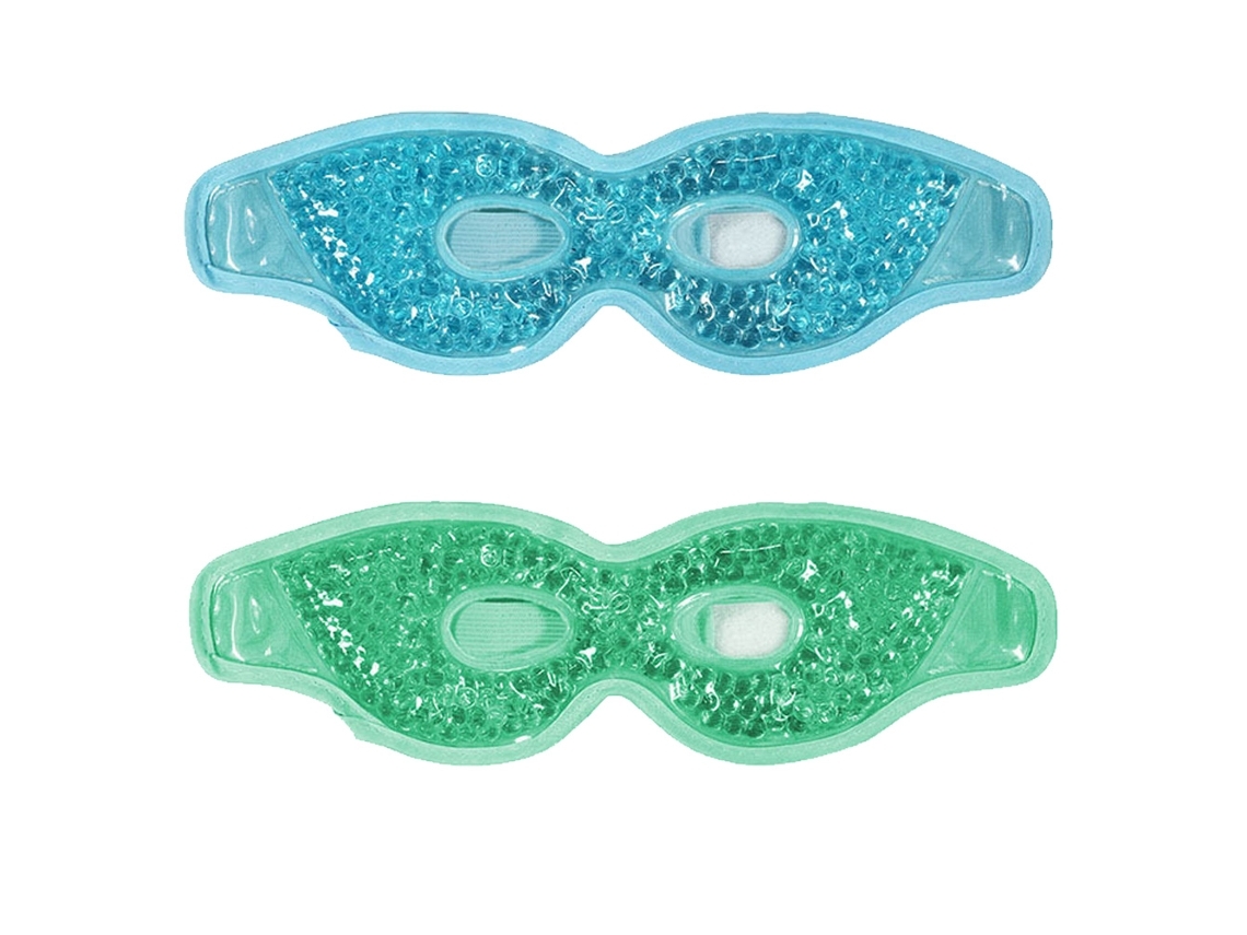 Máscaras De Gel Reutilizáveis ​​para Os Olhos (2 Unidades), Adequadas Para Compressas Quentes E Frias, Para O Cuidado Dos Olhos.
