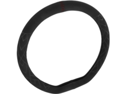 Capa para volante de veículo, capa estética para volante com sistema de encaixe tipo lingueta.