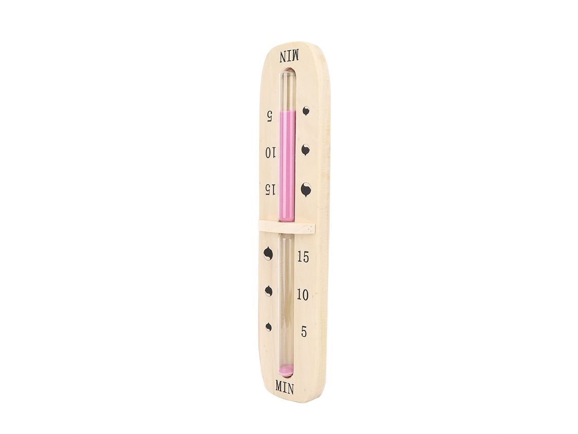 Cronômetro de Areia de 15 Minutos para Sauna | S/MARCA