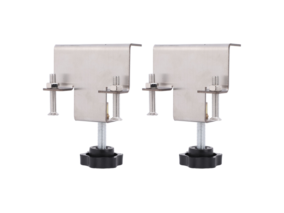 2pcs Braçadeira Universal de Armário em Aço Inoxidável, Anti deslizante, para Instalação Frontal de Gaveta | S/MARCA