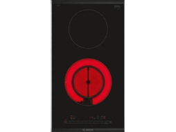 Placa de Vitrocerâmica BOSCH PKF375FP2E (Elétrica - 30.6 cm - Preto)