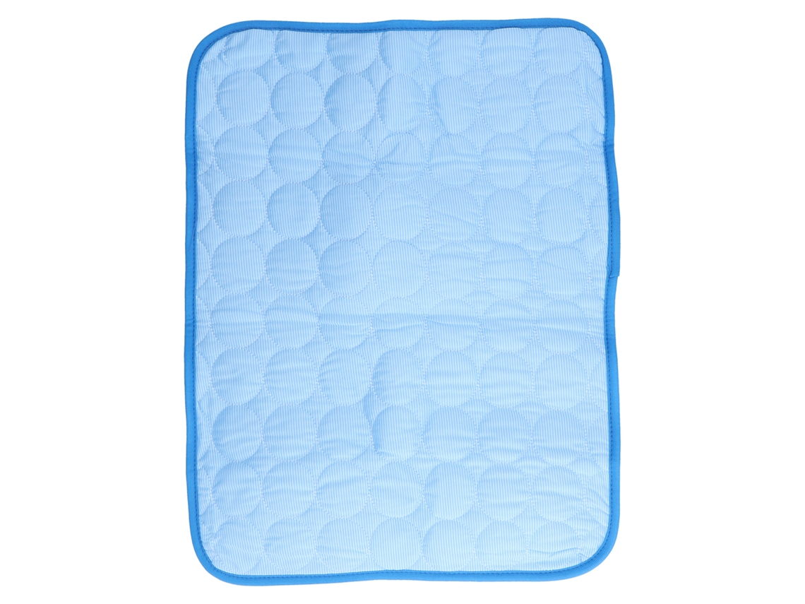 Manta Refrescante, para Cães e Gatos, Autorefrescante, Respirável, Dobrável, 60x50 Cm, Azul AQUAFORGE