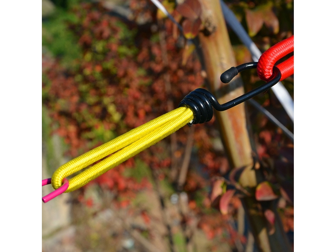 Ganchos de expansão AQUAFORGE, elástico, amarelo