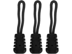 Upouart Conjunto De 100 Puxadores Zíper Em Pvc Para Bolsas E Calçados, Com Cabeça De Zíper Resistente E Tamanho Compacto