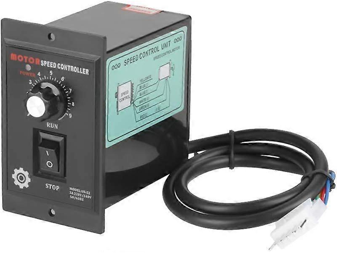 Controlador de velocidade e inversor de frequência vetorial de 400 W CA 220 V para motores, com regulador de velocidade para embalagens.