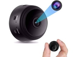 Mini Câmera 4k Hd Wifi Night Vision Small 150 Graus Wide Angle Wireless Home Security Camera Para Interior E Exterior