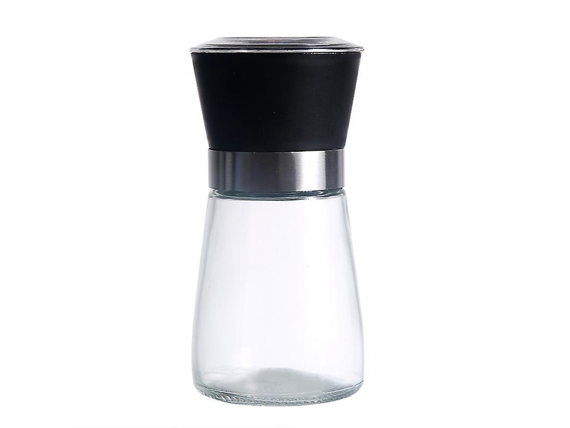 Conjunto De Moedor De Sal E Pimenta De Vidro Recarregável, Com Grossura Ajustável Aquaforge