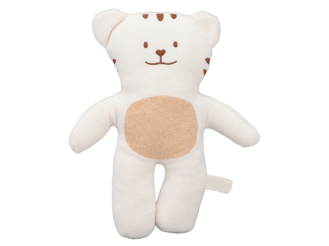Primerox boneca de Pelúcia de Tigre Branco Cute Algodão Lavável À Máquina Presente Perfeito 22cm