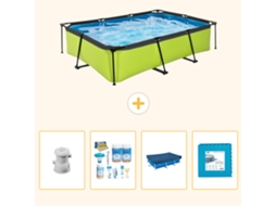 Exit-toys Piscina Exit Retangular - 300x200x65 Cm - 5-peças S240