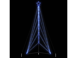 Vidaxl Led Árvore De Natal 615 Leds Azul 404,5 Cm