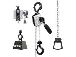Mini Guincho Manual De Corrente Com Alavanca 0,25 T 1,5 M 270 X 120 X 85 Mm Vevor