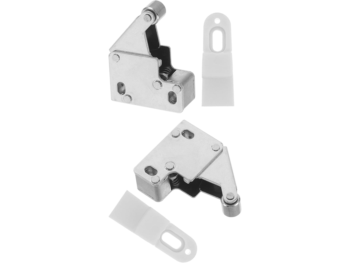Conjunto De 2 Fechos Aço Inoxidável Para Portas Armários, Com Abertura Rápida E Proteção Contra Impactos, Ideais Para