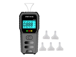 Test De Alcohol Analisador De Aliento Digital Portátil Com Lcd E 5 Bocinas