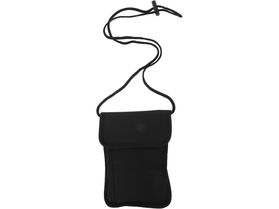 Bolsa De Viagem Rfid Para Pescoço, Ideal Para Passaporte, Documentos E Celular.