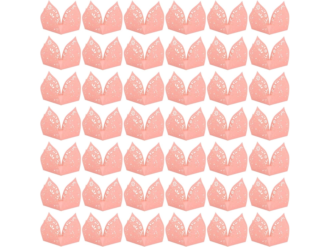 Vicasky Caixas Decorativas Para Doces, 50-unidades, Em Formato De Flor, Ideais Para Festas, Casamentos, Dia Dos