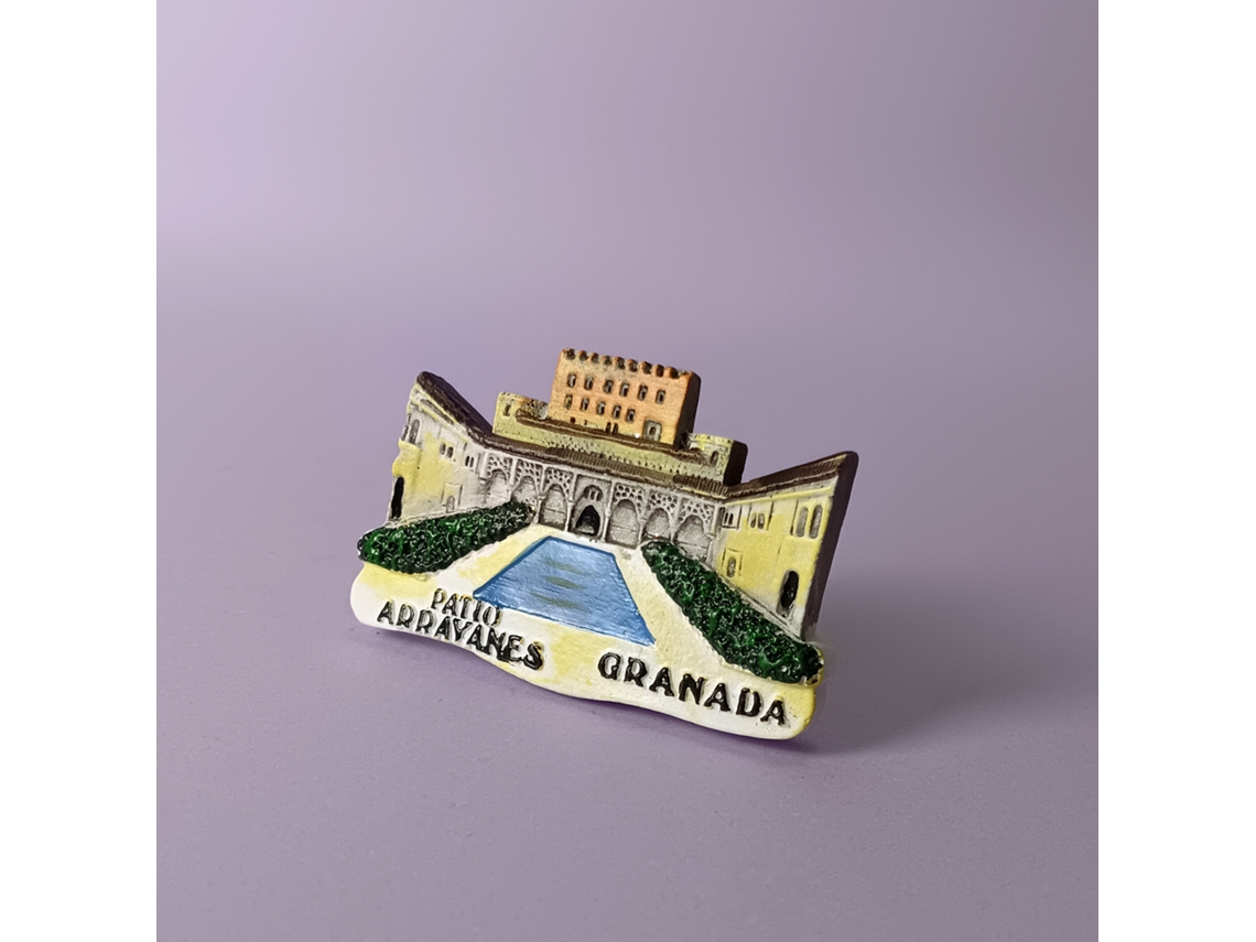 (palácio De Alhambra, Espanha) Ímãs De Geladeira Europeus Da Itália, Veneza, Roma, Espanha