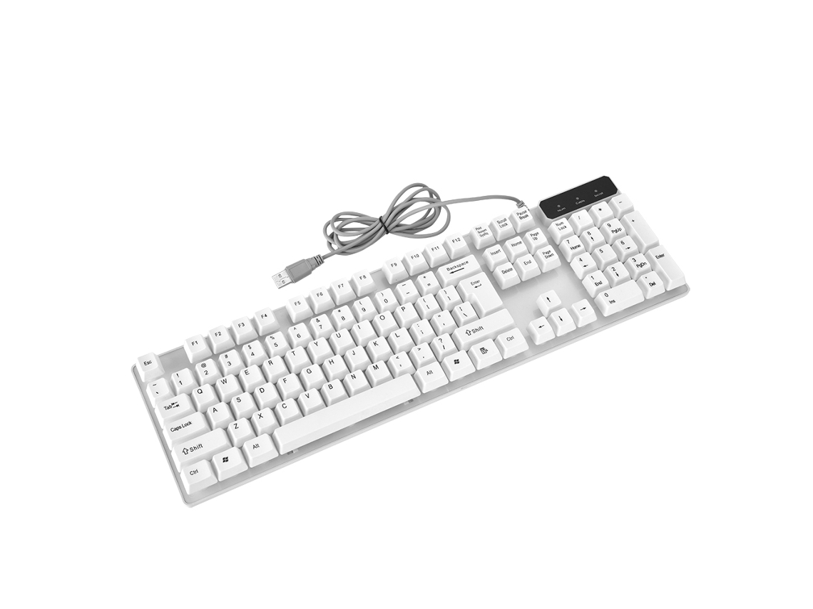 Teclado Gamer (retroiluminação Colorida Led Com 104 Teclas)