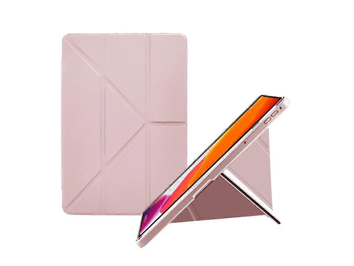 Capa De Couro Inteligente Dobrável Em Y 2 Em 1 Para Tablet Huawei Matepad 11 / 10.95 Em Acrílico.