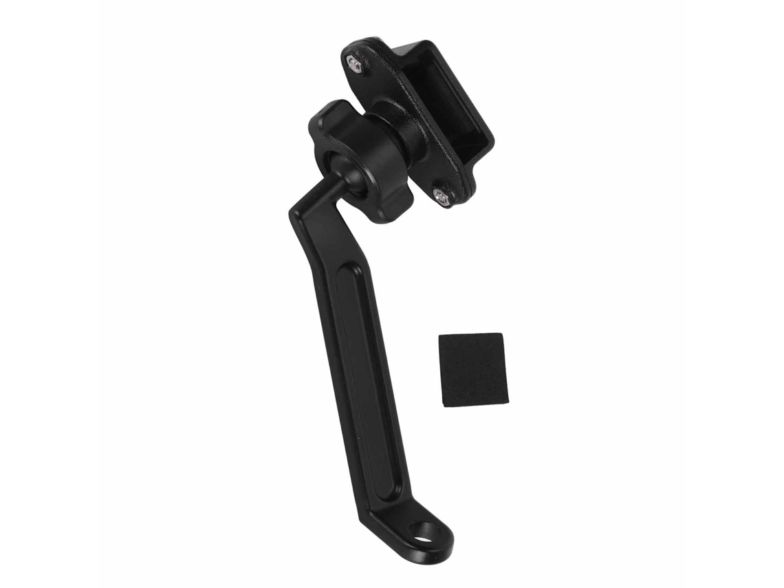 Suporte para walkie talkie EOOCOO, fixação no retrovisor de moto